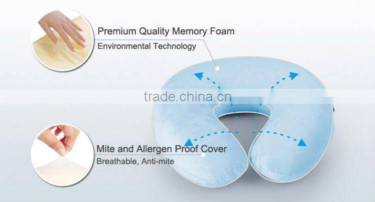 2016 Latest design custom neck pillow/ travel pillow