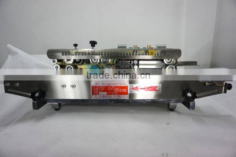 DBF-1000G continuous sealing machine with gas