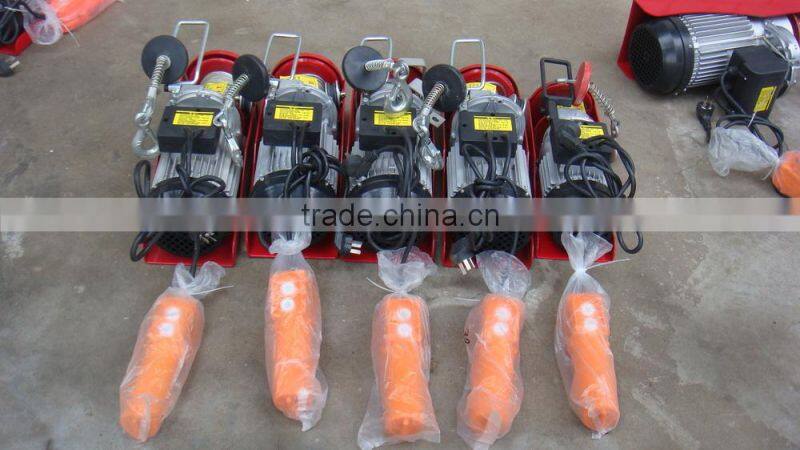 Electric Wire Rope Hoist, mini hoist PA200