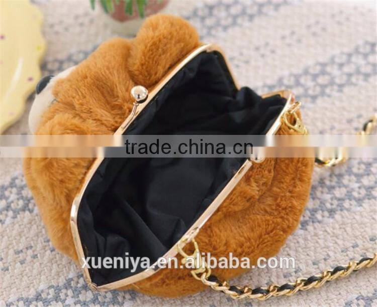2016 New Style Inclined Shoulder Bag Birthday Gift Cute Bear Bag