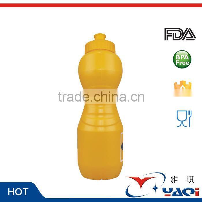 Bpa Free Pe Hdpe 500ml 600ml 750ml 700ml Gym Outdoor Sports Protein Shaker Plastic Water Bottle Wholesale Supplier