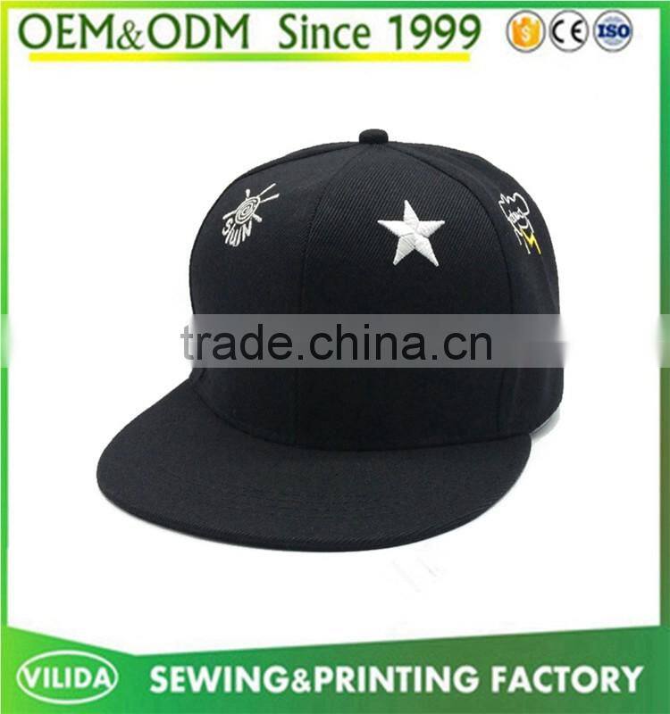 High Quality 100% Cotton Baseball Hat Custom Embroidered Baseball Cap Distressed Hat