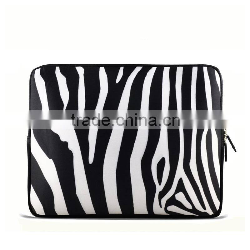 14inch custom printed neoprene laptop sleeve factory wholesale