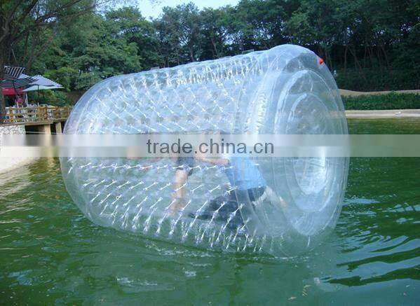 hot sale inflatable water walking fun roller / Inflatable Water Ball for Inflatable water sports for aqua park