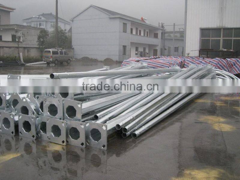 4x4 galvanized square metal fence posts hot dipped galvanized steel pipe price