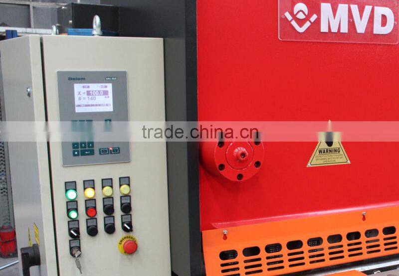 Delem DAC360 CNC Hydraulic Shearing Machine for Motorized Backgauge