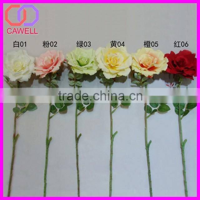 cheap wholesale silk artificial white roses