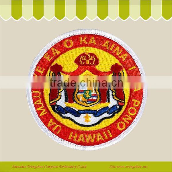 High Quality Brand Logo Embroidery Emblem