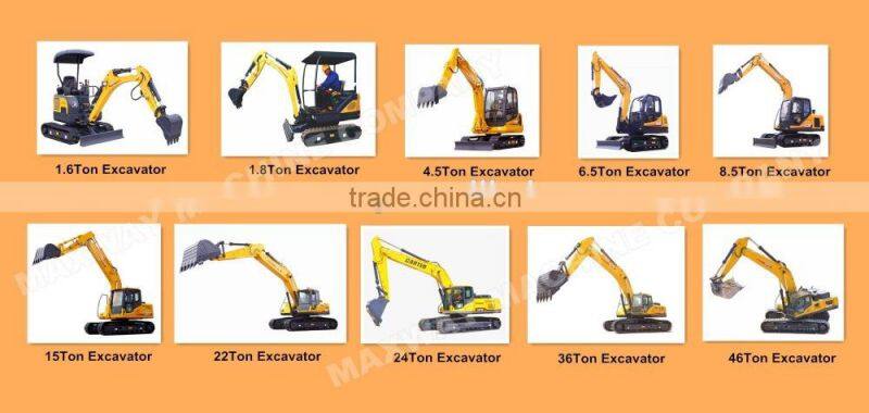 China Cheap CARTER 1.8 Ton Mini Rubber Crawler Excavator , CE / ISO Certificate, CT18-9D