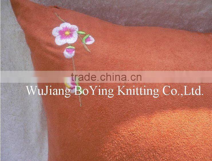 high quality suede fabric for cushion cover
