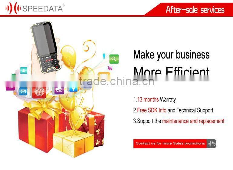 Free SDK Handheld Terminal industrial android uhf rfid reader with gps