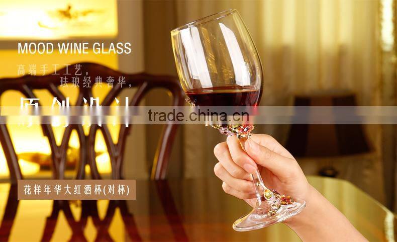 RORO red wine glass craft goblet pewter craft home /household decoration world brand