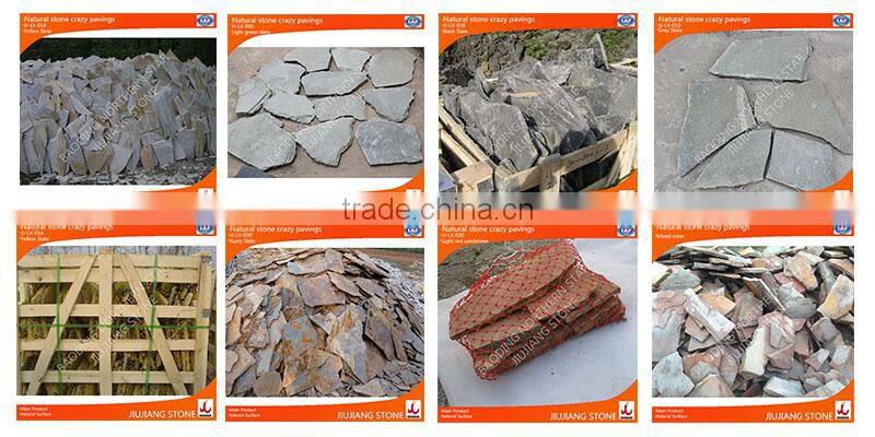 natural random paving stone for garden flooring