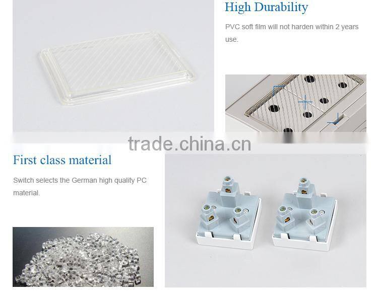 African Style IP65 Waterproof Female Plug Sockets and Switches