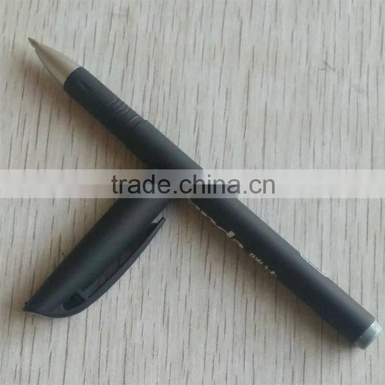High Quality Personalized pad printing black neutral advertising ball pen