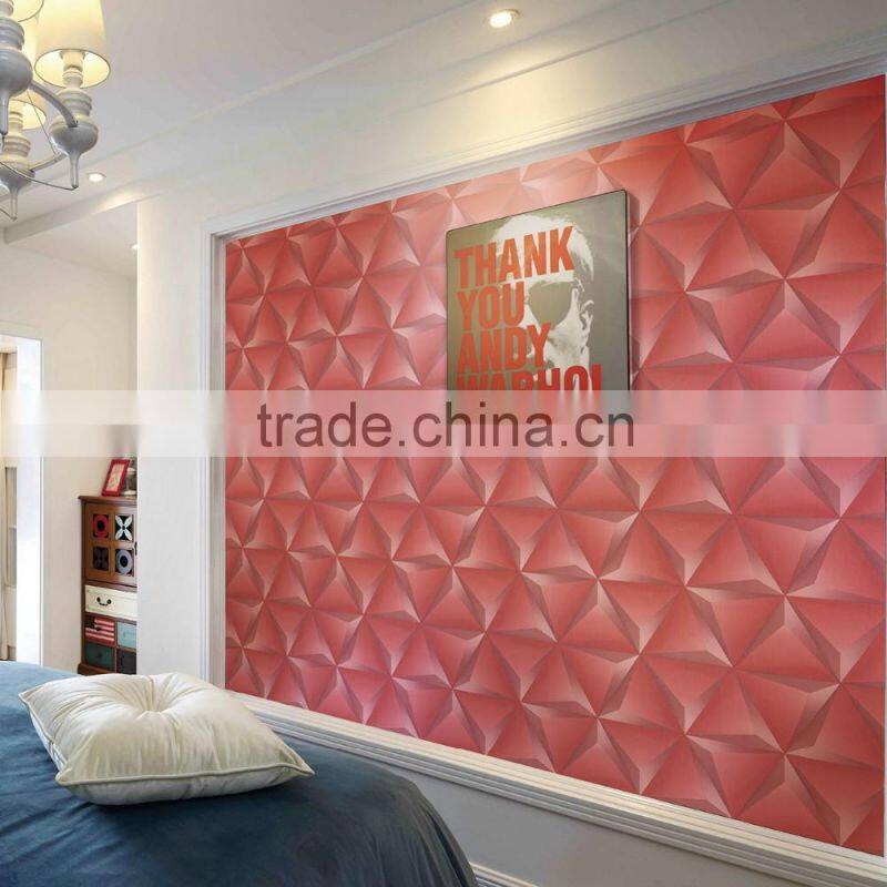 living room 3d wallpaper/3d wallpaper for home decoration/3d effect wallpaper