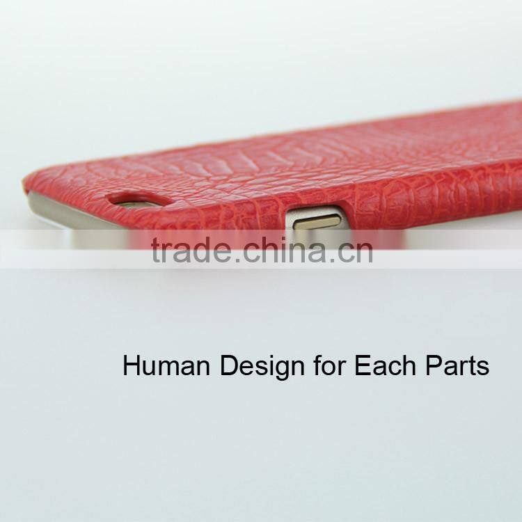 Fashion Mobile Phone Leather Case Back Cover Housing for iPhone 6 6S