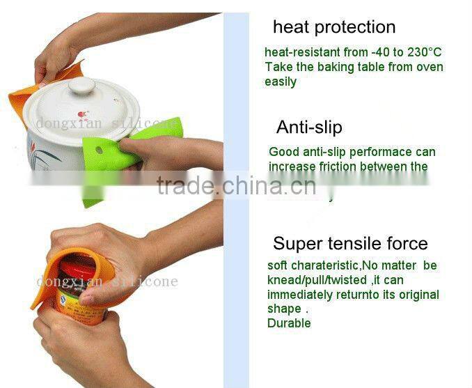 promotion gift kitckenware silicon table mat