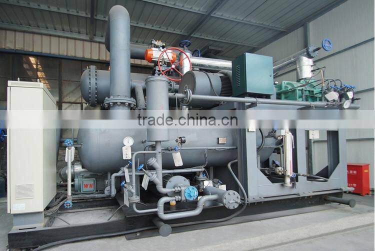 ORC small heat recovery cycle screw steam expander electric generator