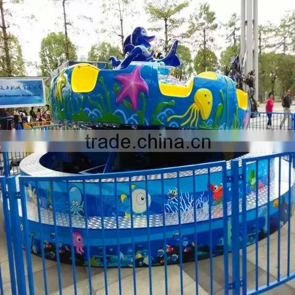 Swing rotating rides mini carousel horses amusement park carousel