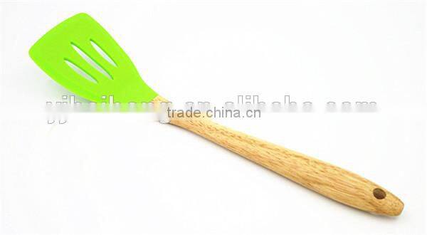 kitchen utensils silicone slotted cooking turner
