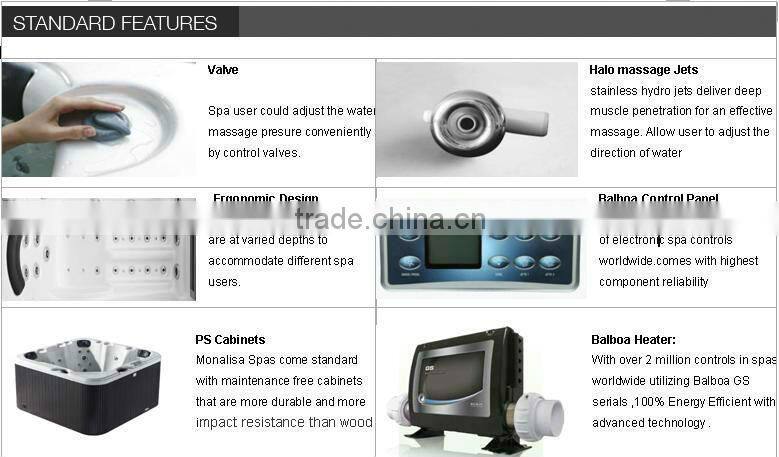 spa relax outdoor with whirlpool RRM2522A