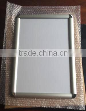 Aluminium snap channel frame, clip frame