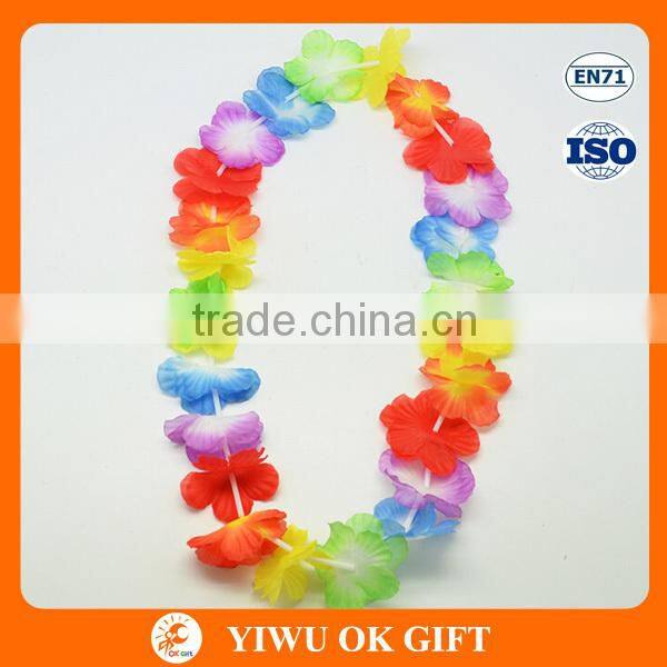 Elegant Flower Necklace Hawaiian Leis