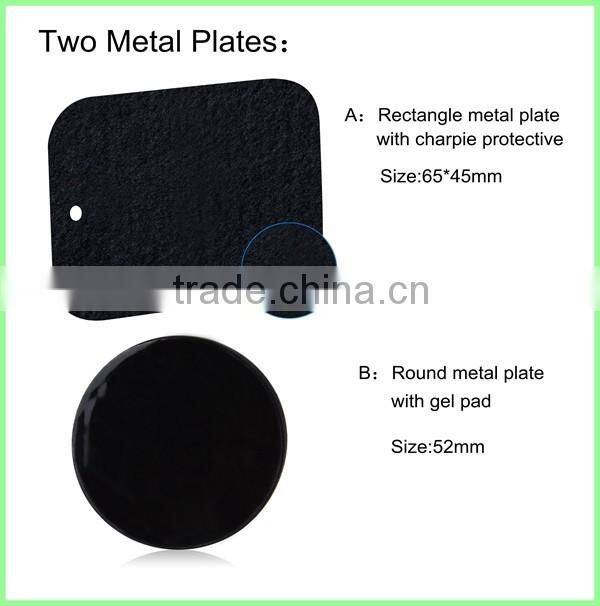 Hot selling 306 rotation Unicersal Car winishield dashboard Magnetic Phone Holder