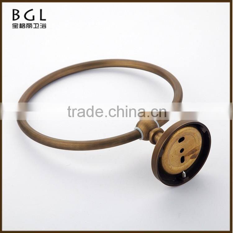 11532 china factory shop line bathroom fittings new fashion antique round towel ring
