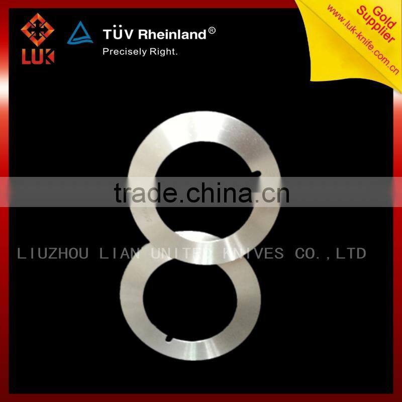 105mm Jumbo roll paper slitting dished blades