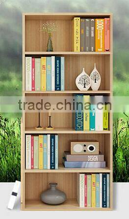 China manufaturer supply whiten wooden bookshelf /books stand for sale