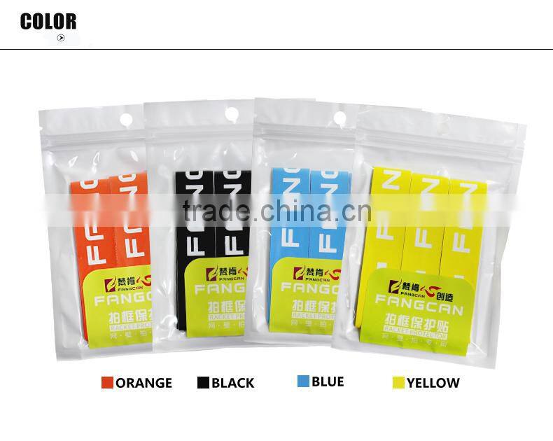 Tennis/badminton racket head tape racket protection racket stickers