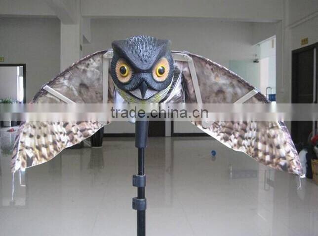 Hotsale plastic blowing eagle decoy for Hunting or garden decoartion