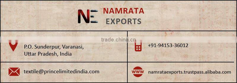 Hand Knotted Indo Nepali Carpet Made with Wool & Silk