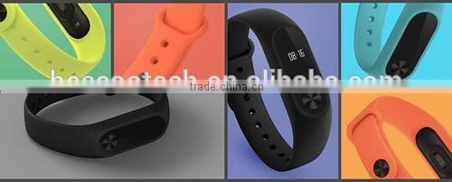 Original Xiaomi MiBand 2 mi band 2 Bluetooth 4.0 fitness tracker heart rate monitor Oled display touchpad