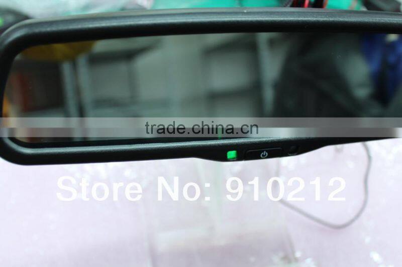 special auto dimming mirror of comapss/temperature display
