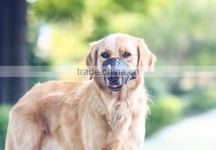 Comfortable Breathing Leather Pet Muzzle, Custom Dog Mouth Mask, Mouth Cover