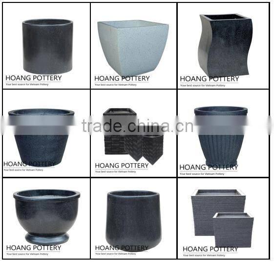 Round Roll Feet Terrazzo Flower Pot / Planter Wholesale