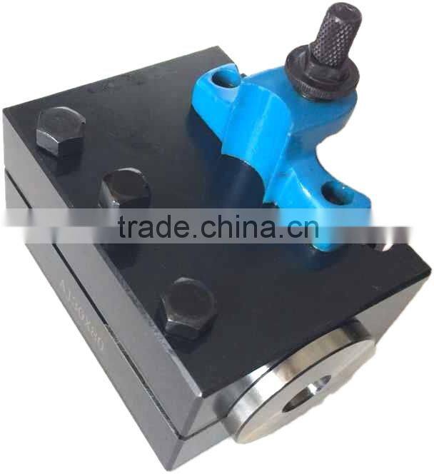 40-position quick change tool post and tool holders