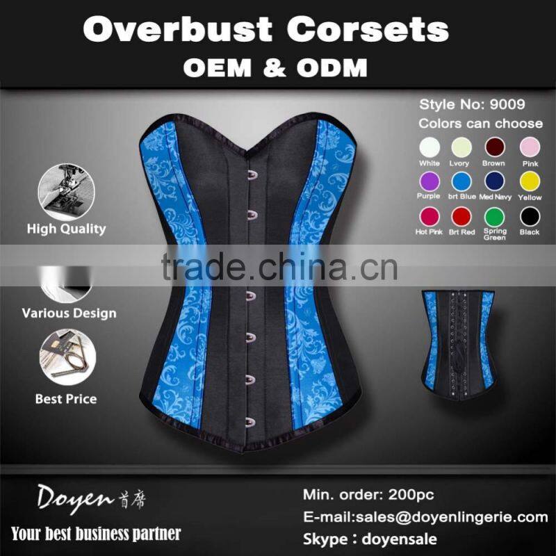Sexy super plus size corset shaper type steampunk corset gothic corset
