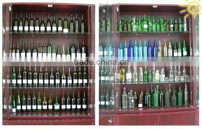 Clear Color 100ml 200ml Spirit Liquor Wine Glass Bottles