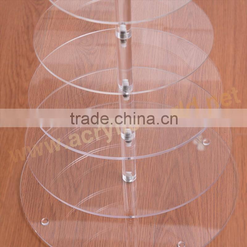 acrylic 6 tiers cake stands suppliers/acrylic 7 tiers cake display stand/lighted acrylic cake stand