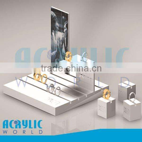 watch display counter/wooden watch display/casio watch display stand