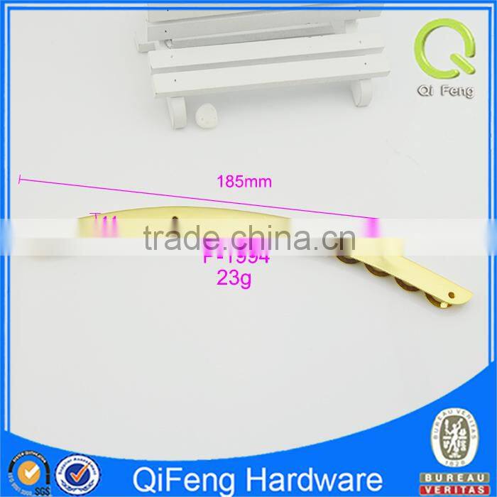 Luxury gold color metal handbag frame different size purse metal frame P-1994