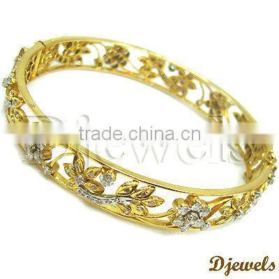 Gold Diamond Bracelets, Ladies Bracelets, Diamond Jewelry