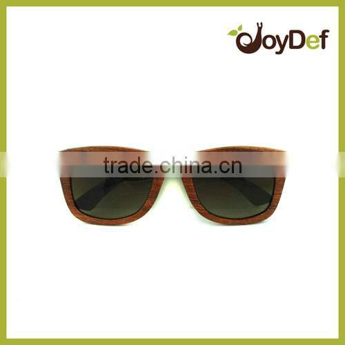 recycle skateboard wood sunglasses, wood sunglasses, colorful wooden frame GA076