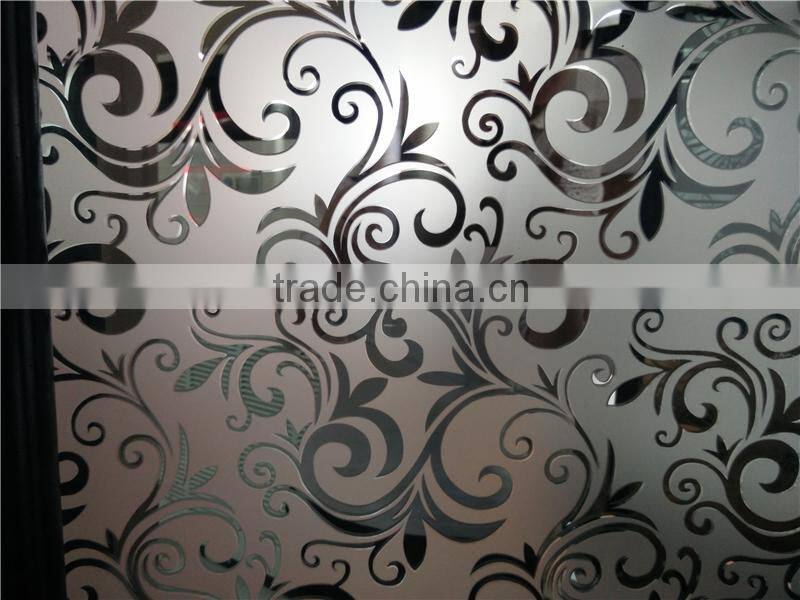 chinese manufacturer design titanium coated mirror glass