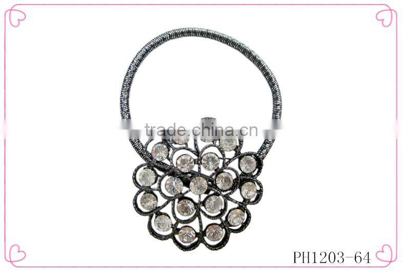 Rhinestone elastic hair bands,hair elastic band,wholesale elastic hair band