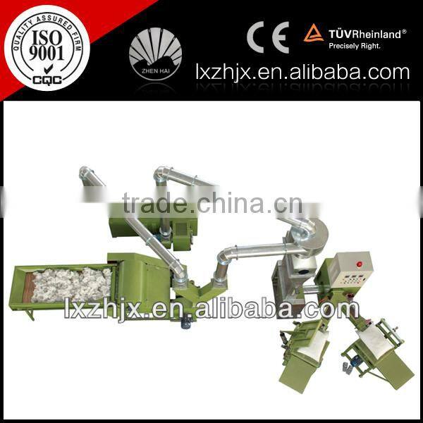 ZXJ-380 Automatic Pillow filling stuffer machine with CE Certificate Approved